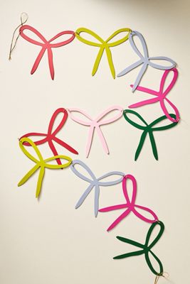 Metal Bow Garland