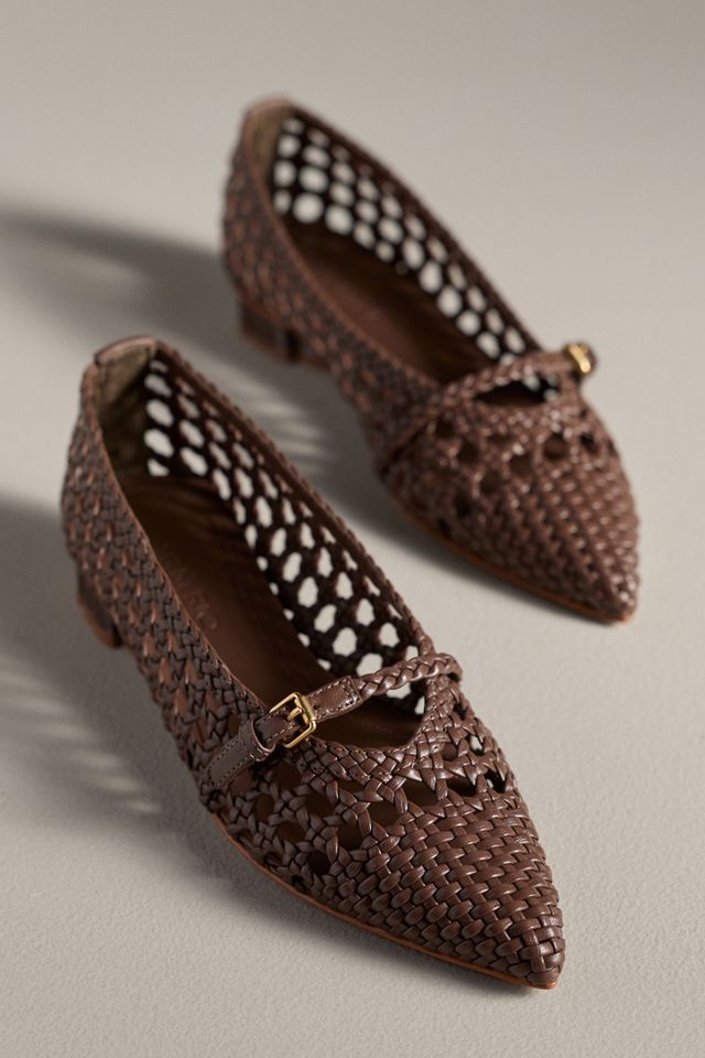 Farm Rio Woven Balerina Heels #1