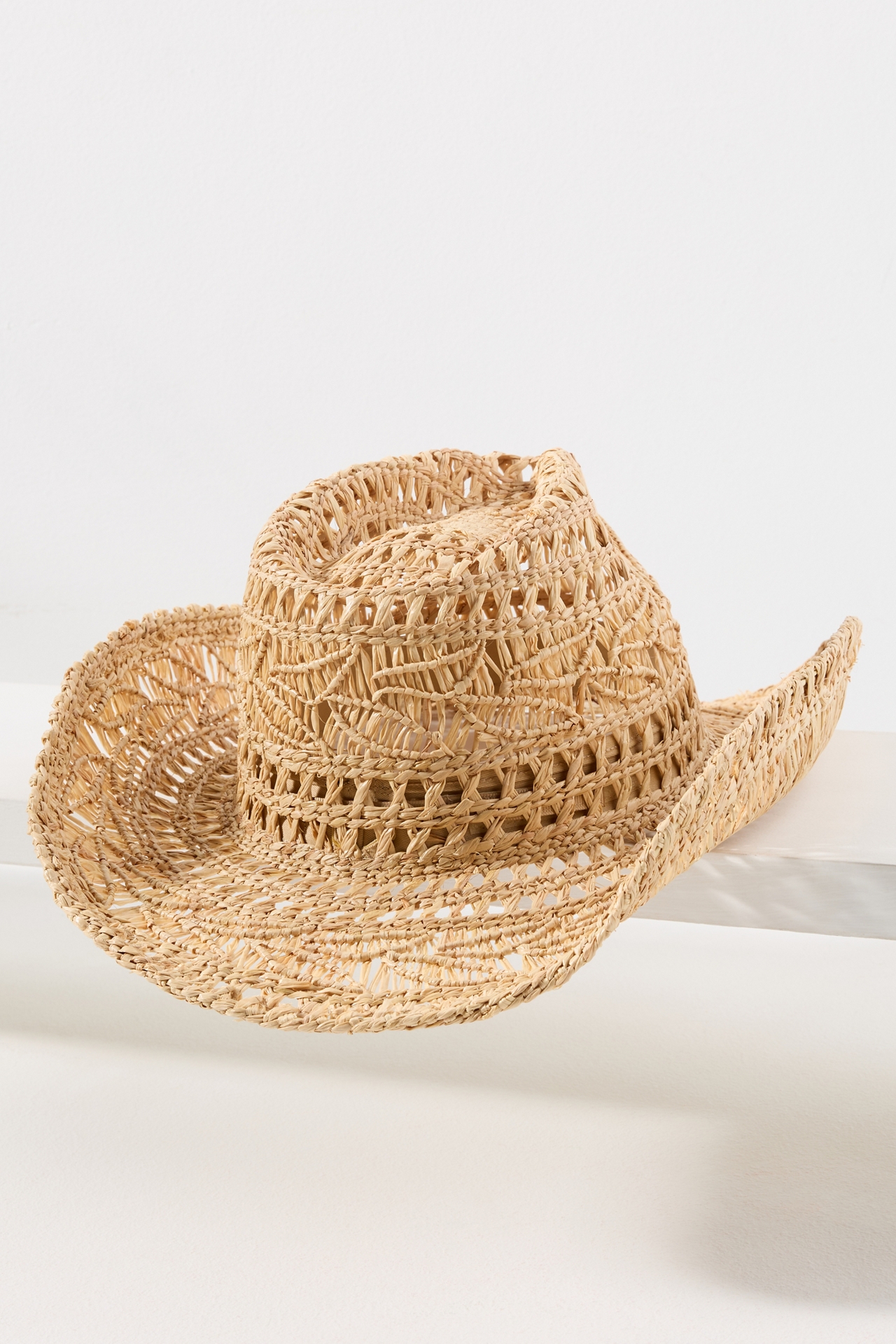 Wyeth Flat-Brim Straw Rancher