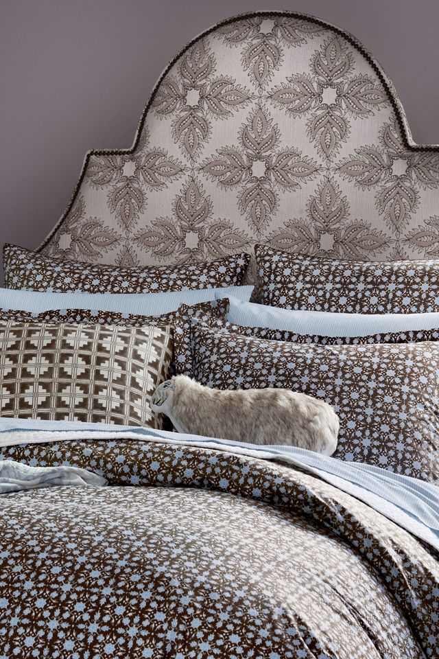 John Robshaw Kaarik Coffee Duvet #1