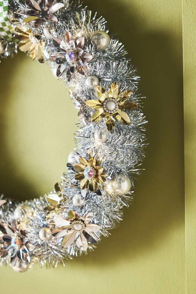 Tinsel Wreath #1