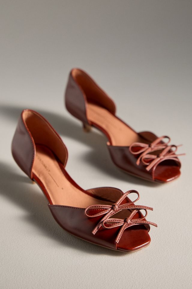 Intentionally Blank Carol Bow Kitten Heels #1