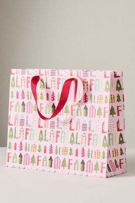 Large Festive Gift Bags, Set of 3