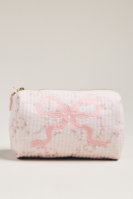 Loveshackfancy Octavia Cosmetic Case In Pink