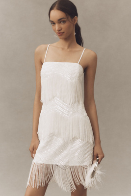bead fringe mini dress Endless Rose main image 1