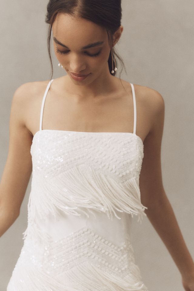 Endless Rose Beaded Fringe Mini Dress #3