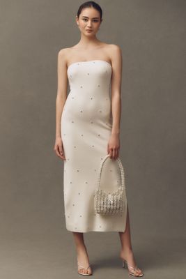 Anthropologie ★ Endless Rose Sleeveless Textured Midi Dress Endless Rose Sleeveless Textured Midi Dress | Anthropologie