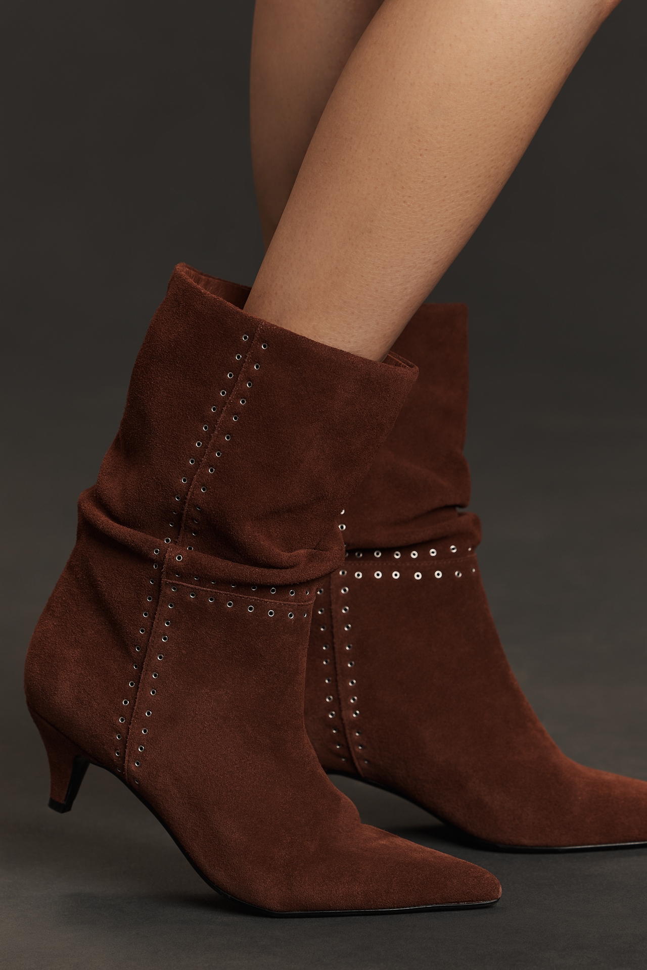 CAVERLEY Mellie Studded Slouch Boots