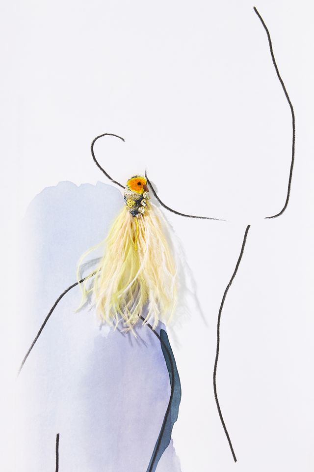 Mignonne Gavigan Amarillo Bird Drop Earrings #2