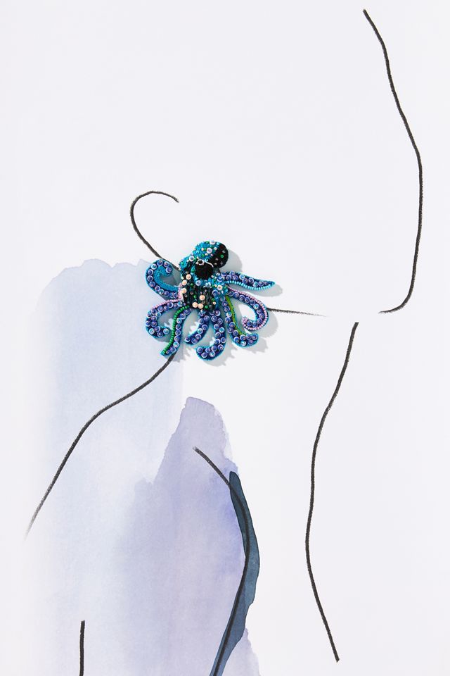 Mignonne Gavigan Luxe Pulpo Drop Earrings #2