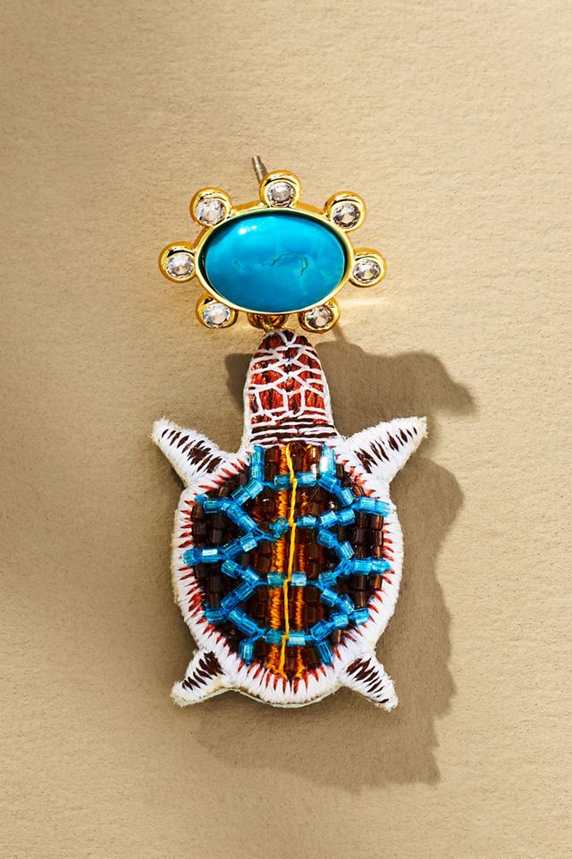 Mignonne Gavigan Tortuga Drop Earrings #1
