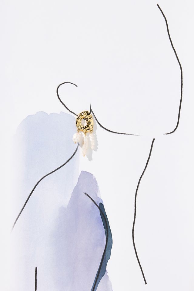 Mignonne Gavigan Silvia Pearl Drop Earrings #2