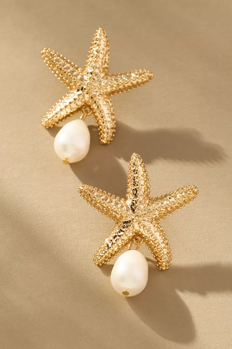 BaubleBar Mariam Starfish Shell Earrings