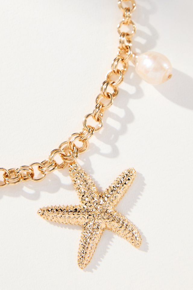 BaubleBar Mariam Shell Charm Necklace #1