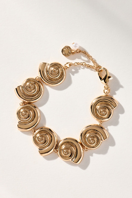 Baublebar Sheila Shell Bracelet In Gold