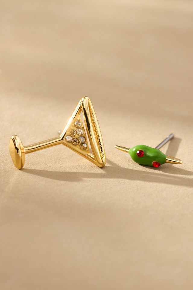 BaubleBar Pimento Memento Martini Earring Set #1