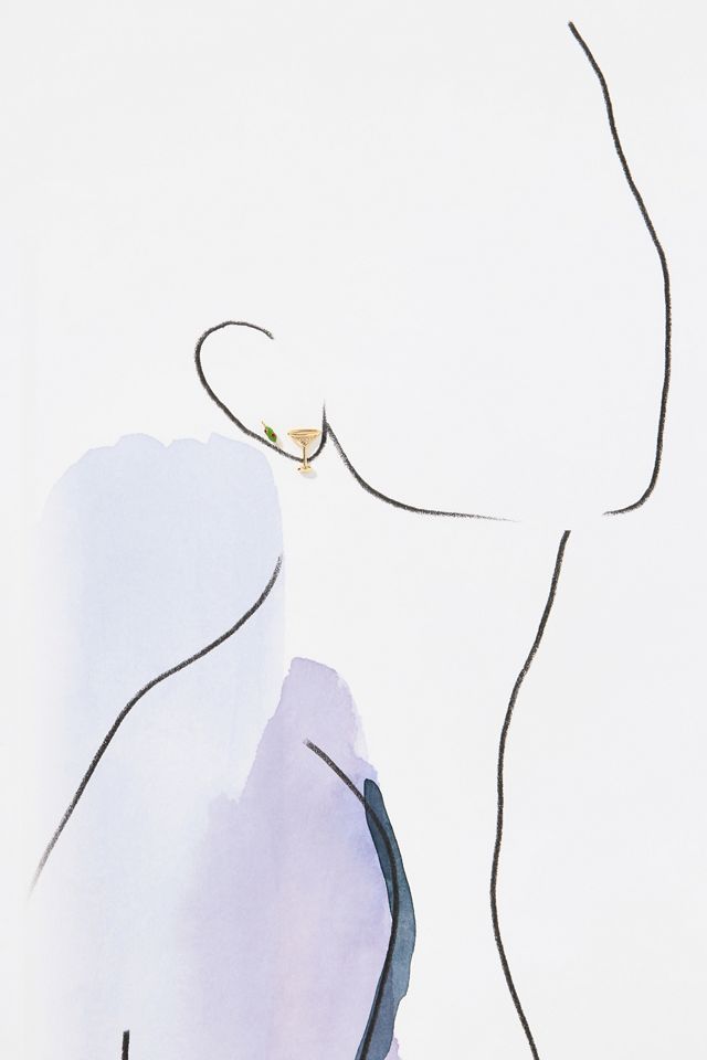 BaubleBar Pimento Memento Martini Earring Set #2