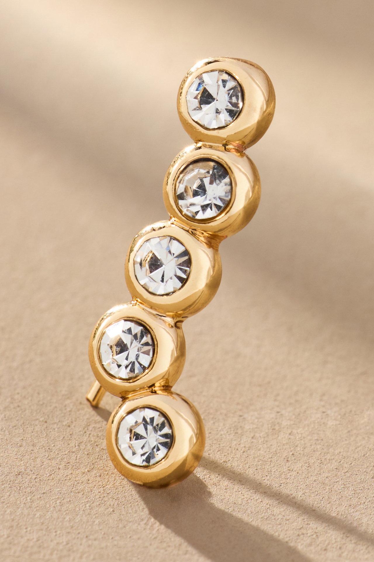 BaubleBar Vera Circle Crystal Earrings