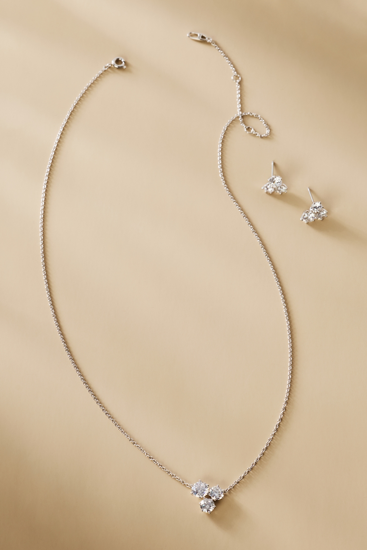 NADRI Natural Beauty Crystal Earrings & Necklace Set