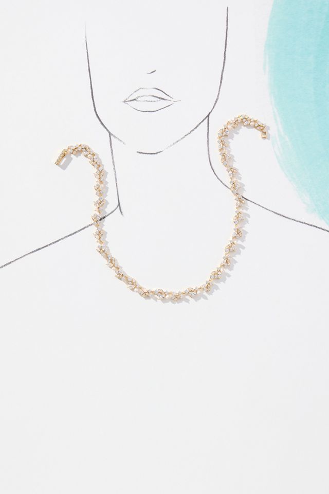 NADRI Ravish Laurel Collar Necklace #1