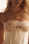 For Love & Lemons Victoria Lace-Up Bustier