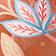 Handpainted Floral Glass Ornament