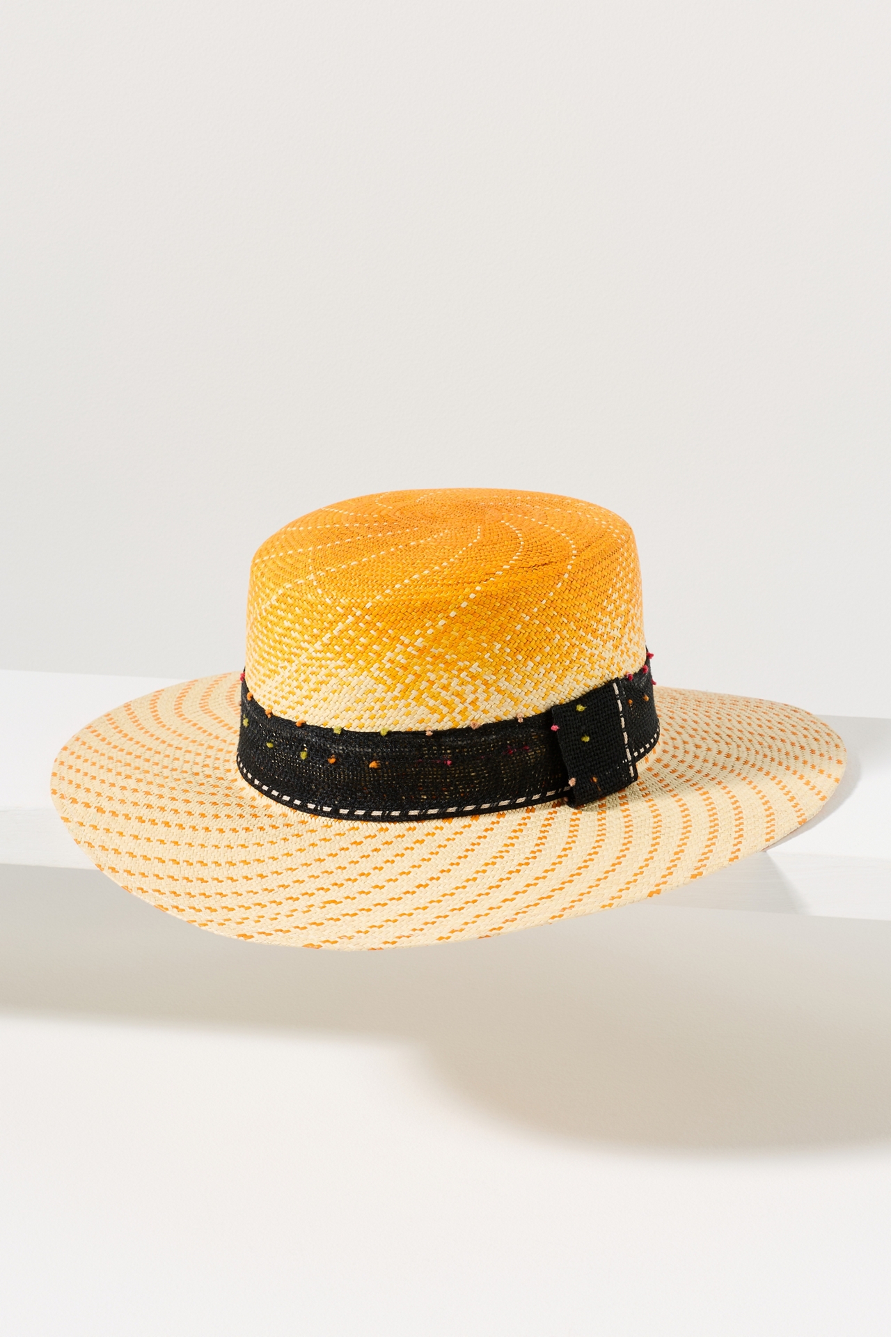 Ortus Lulo Flat-Brim Straw Boater