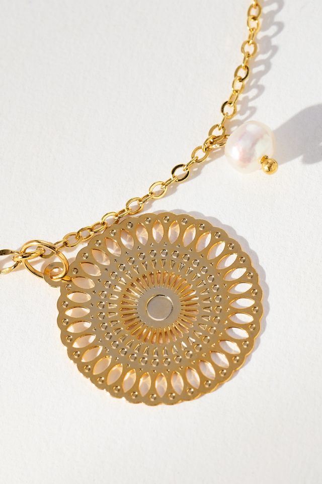 Ortus Zora Pearl Charm Ankle Bracelet #1