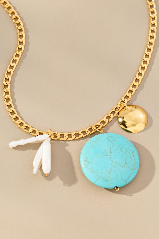Ortus Arames Stone Pendant Necklace #1