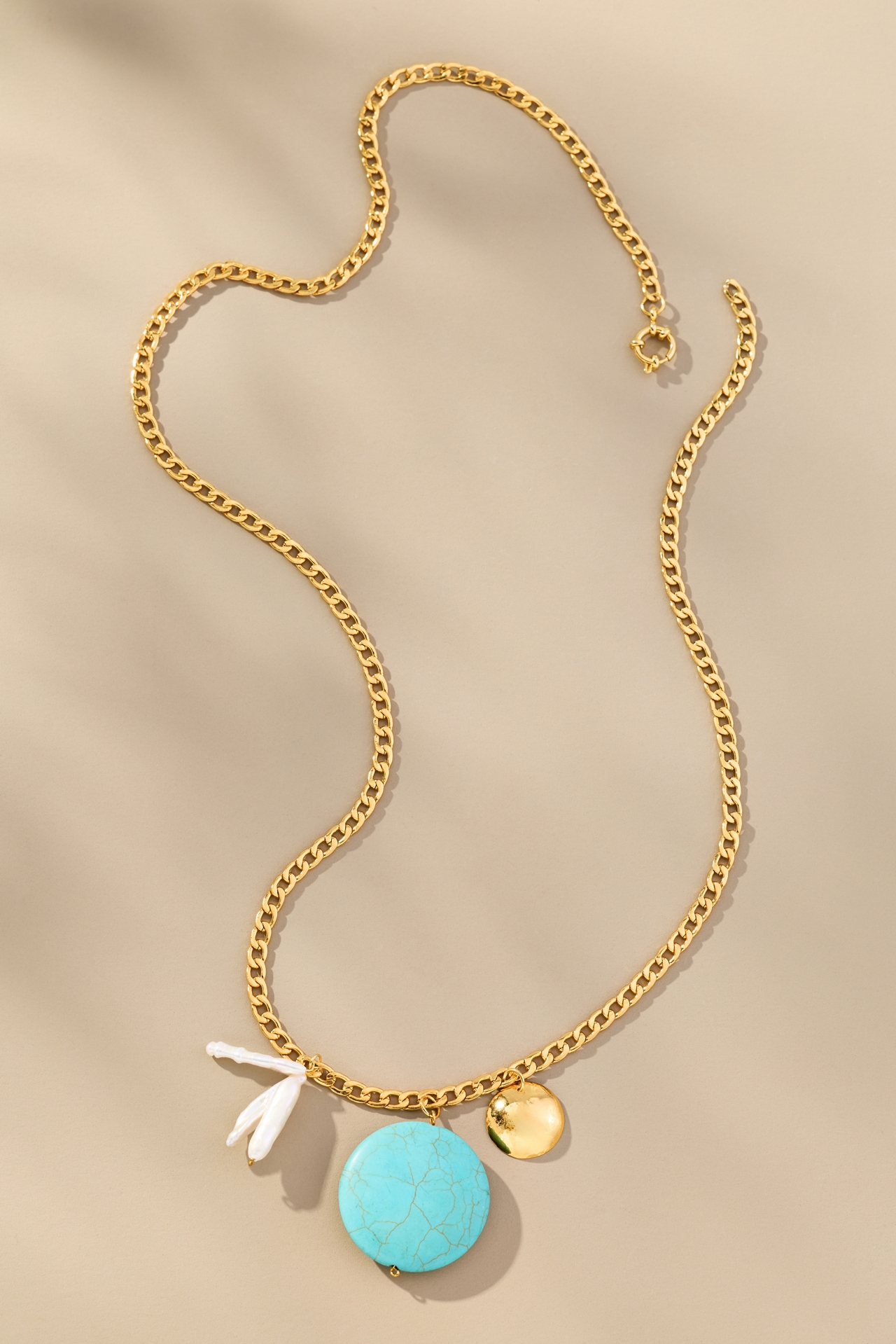 Ortus Arames Stone Pendant Necklace