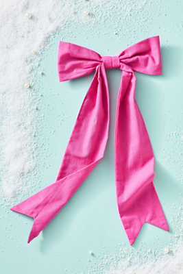 Anthropologie Cottage Bow Ornament In Multi
