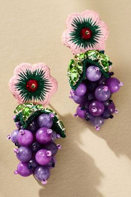 Mignonne Gavigan Petite Uva Drop Earrings
