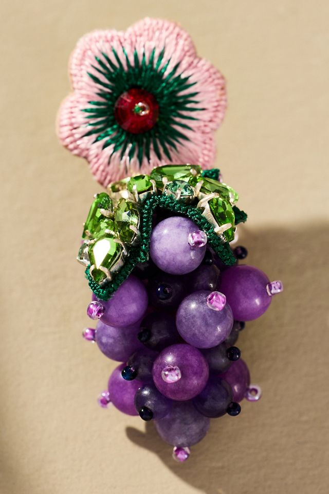 Mignonne Gavigan Petite Uva Drop Earrings #1