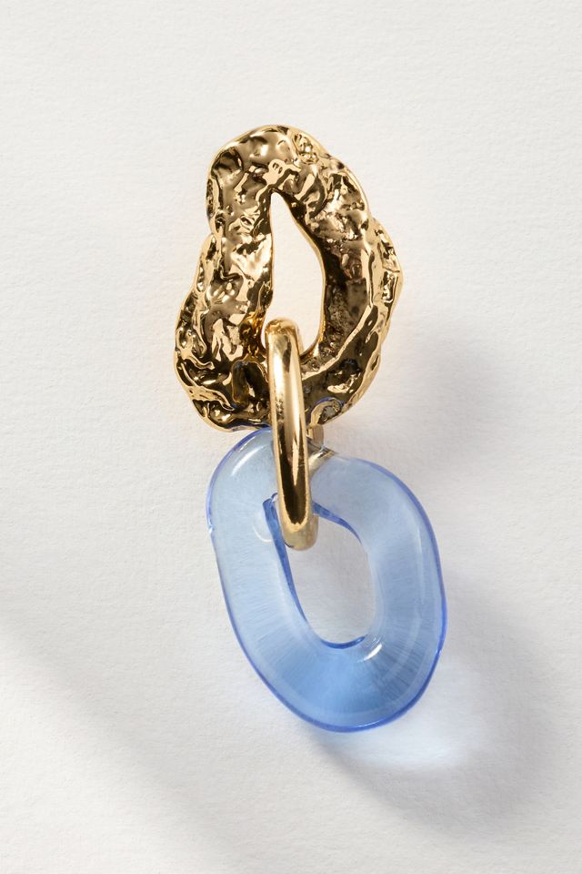 Mignonne Gavigan Marla Gold and Glass Drop Earrings #1