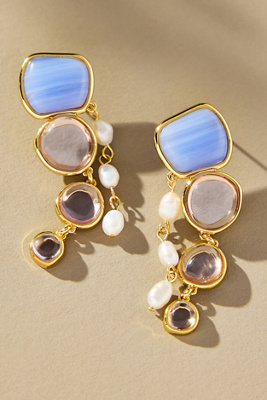Mignonne Gavigan Rey Drop Earrings In Gold