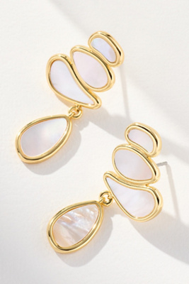 Mignonne Gavigan Petite Paulina Drop Earrings In Gold