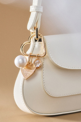 By Anthropologie Weddings Eternal Love Heart Bag Charm