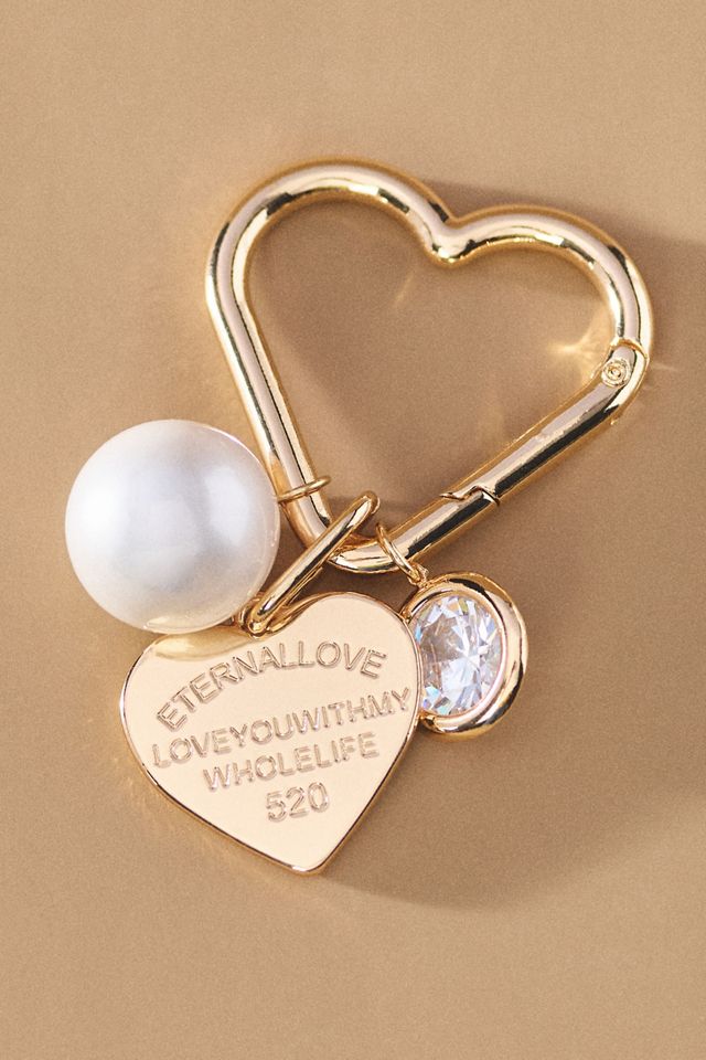 Eternal Love Heart Bag Charm #1