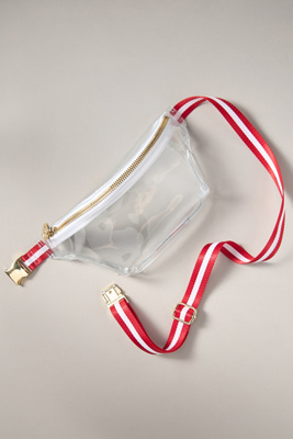 Stoney Clover Lane Stadium Clear Fanny Pack In Red