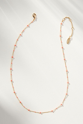By Anthropologie Mini Beaded Necklace