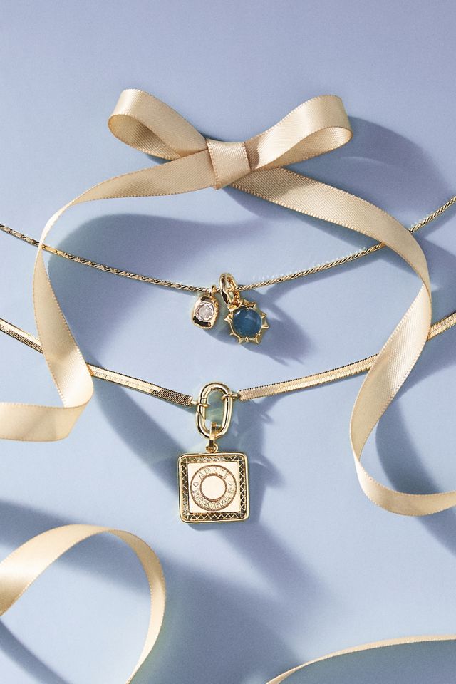 Shades of Sea Layered Necklaces: Delicate Charm Edition #1