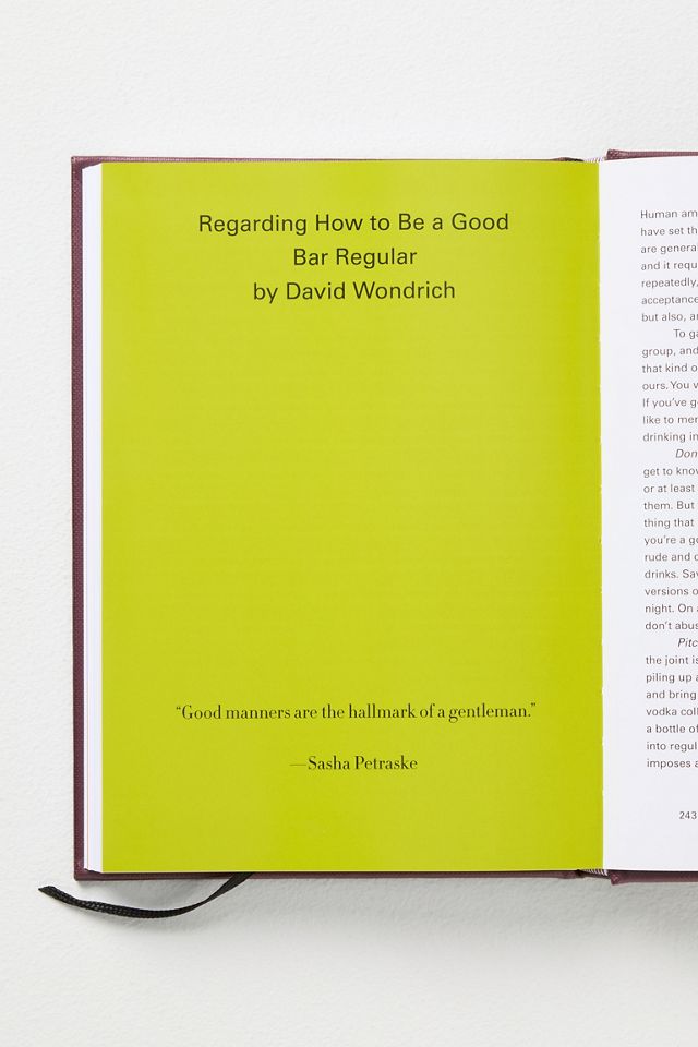 Regarding Cocktails Hardcover Book #2