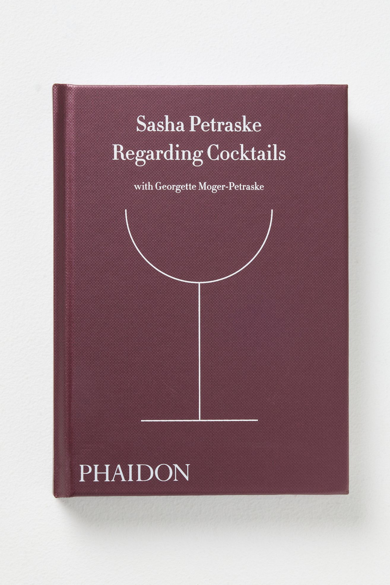 Regarding Cocktails Hardcover Book - Wine, One Size