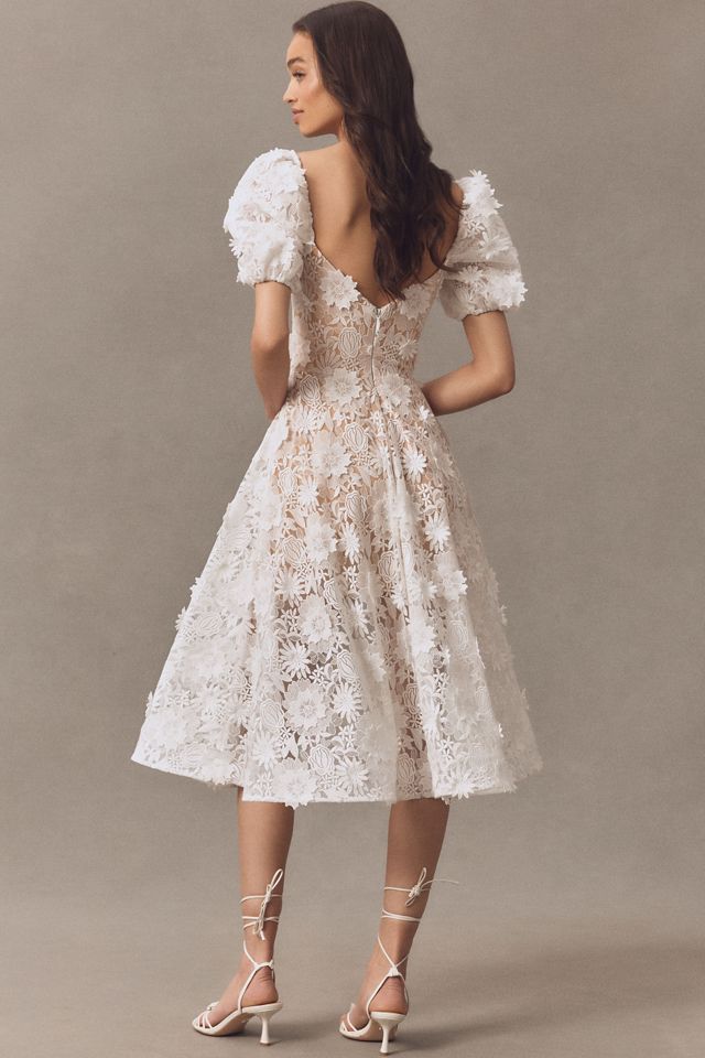 slim fit dress slacks Chic White Boho Summer Dress – Flare Sleeve A-Line Mini Dress in White | Women's Boho Fashion | L main image 0