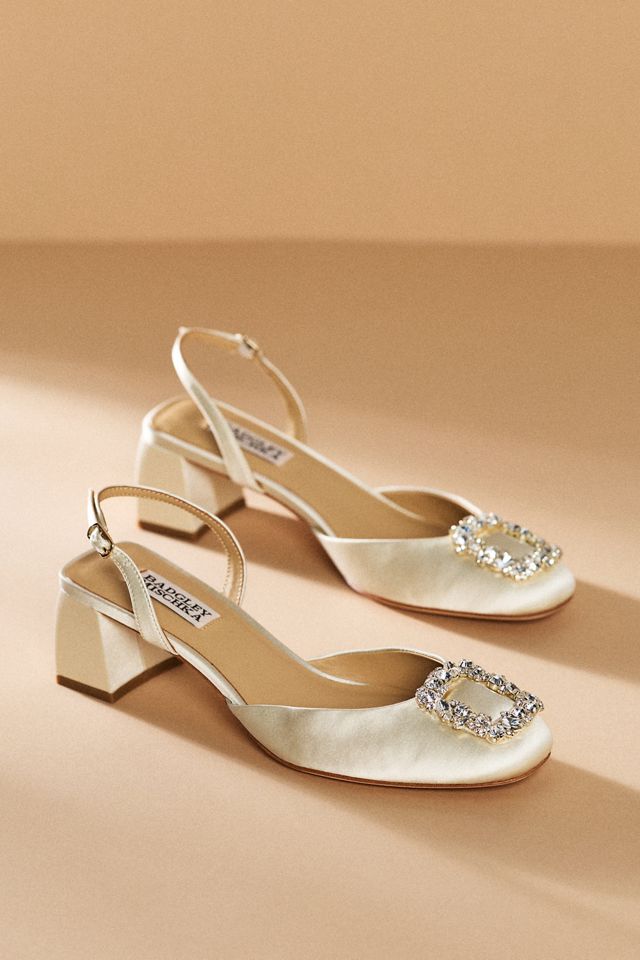 Badgley Mischka Vivia Slingback Heels #1