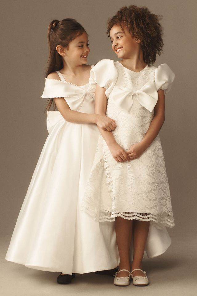 Gió Bespoke Holly Puff-Sleeve Bow Flower Girl Dress #3