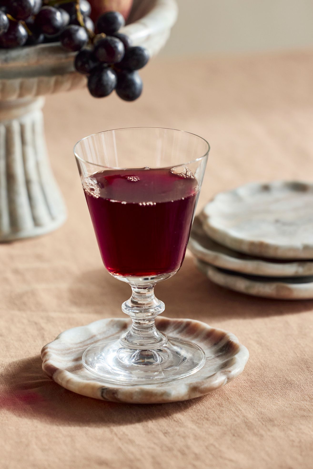 Neo Marble Coasters, Set of 4 - Multi, Standard, One Size