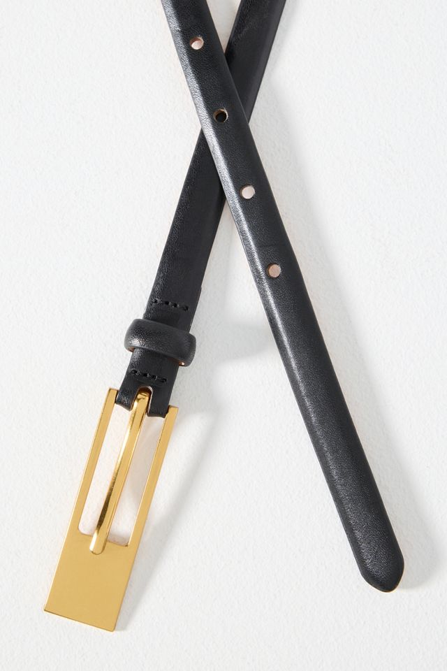 Skinny Square Buckle Belt #2