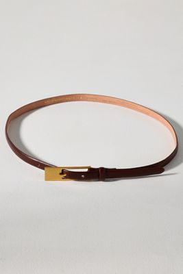 Skinny Square Buckle Belt