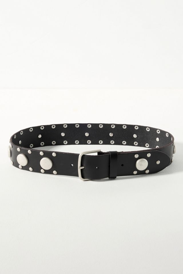 By Anthropologie Studded Wide Belt #1